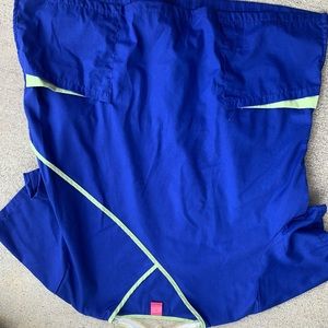 Blue and Sage green women’s scrub top size XL